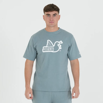 PEACEFUL HOOLIGAN OUTLINE T- SHIRT