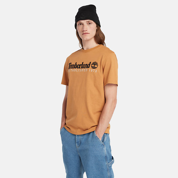 TIMBERLAND EST 1973 EMBROIDERY LOGO TEE