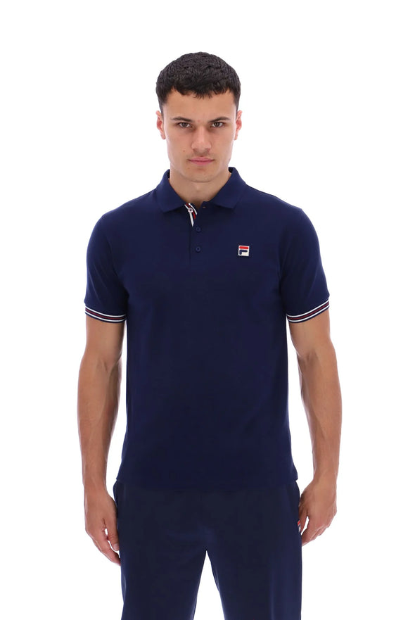 FILA OMARI HERITAGE STRIPE POLO