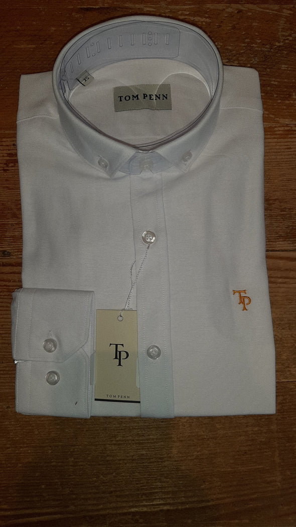 TOM PENN SHIRT TP330 WHITE