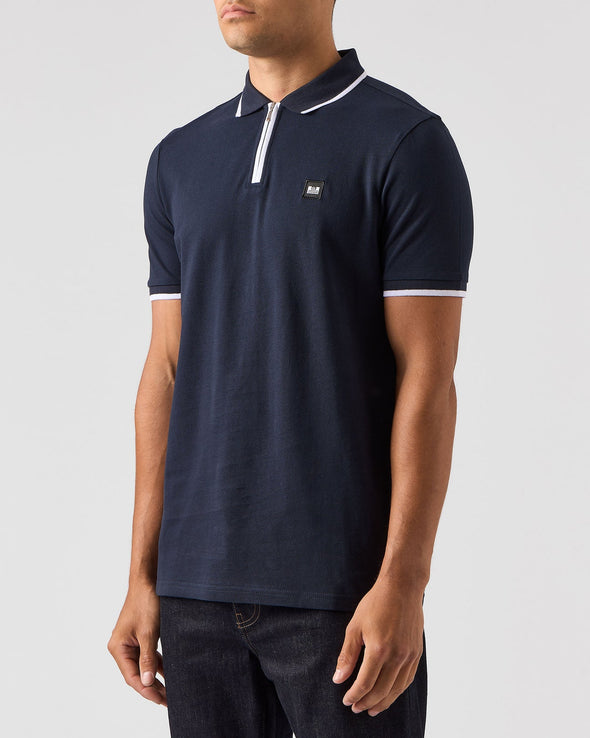 WEEKEND OFFENDER SHORE ZIP POLO