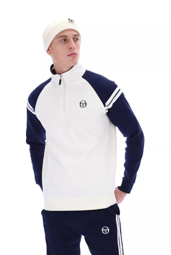SERGIO TACCHINI ASCOT HALF ZIP SWEATER