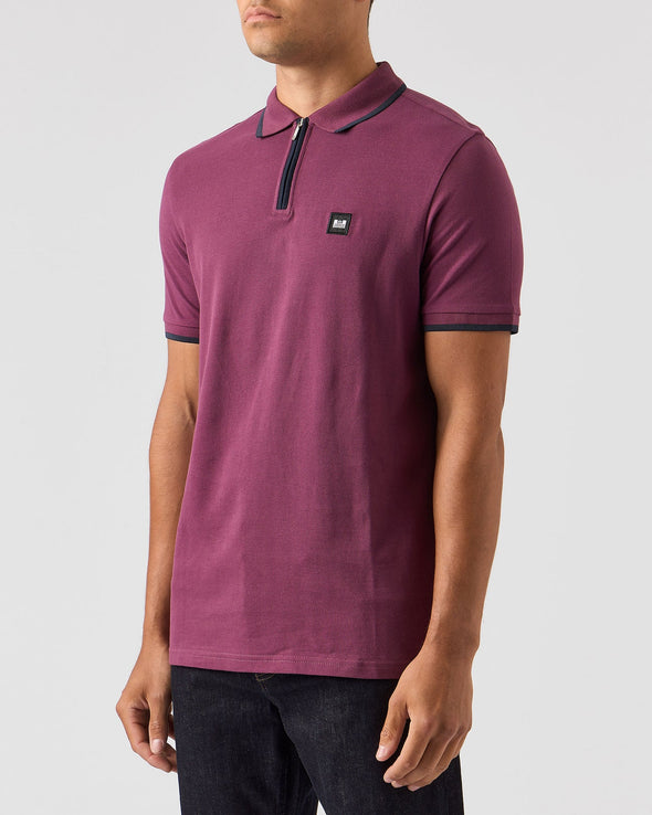WEEKEND OFFENDER SHORE ZIP POLO
