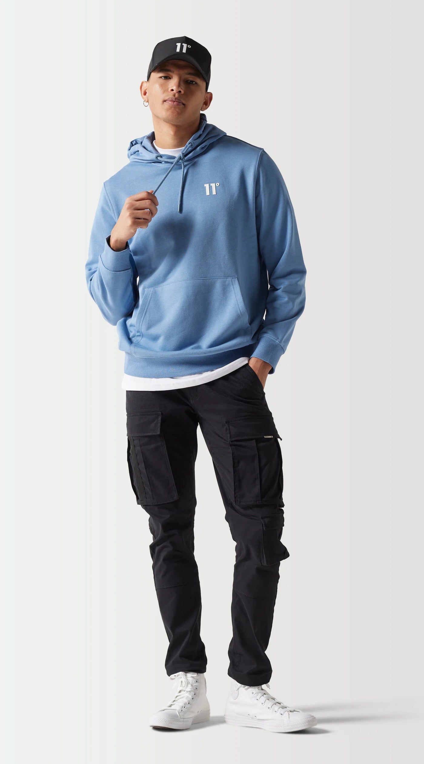 11 DEGREES CORE PULLOVER HOODIE Macho Man Monaghan