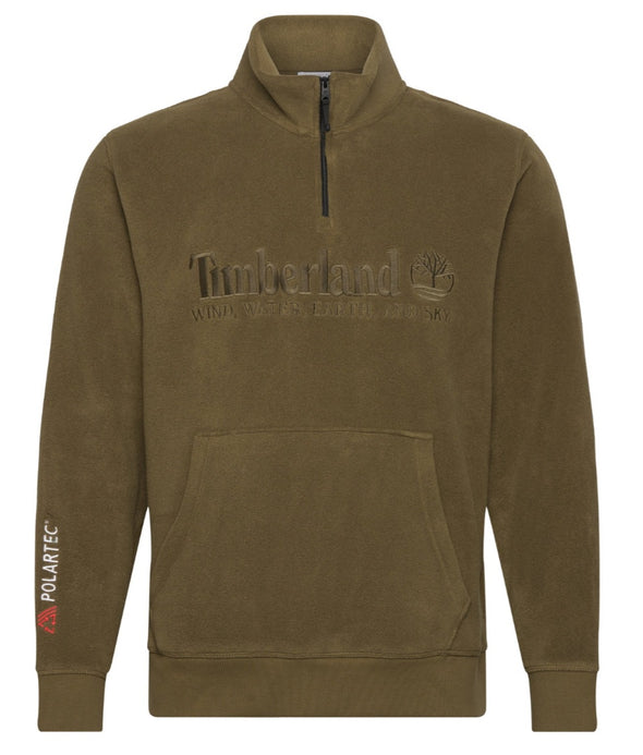 TIMBERLAND LINEARLOGO 1/4 ZIP SWE FLEECE