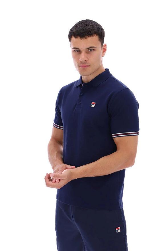 FILA OMARI HERITAGE STRIPE POLO