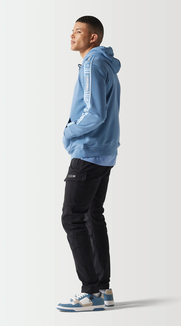 11 DEGREES RETRO TAPED HOODIE