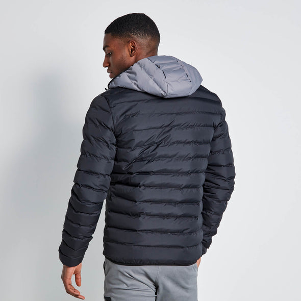 11 DEGREES COLOUR BLOCK SPACE JACKET