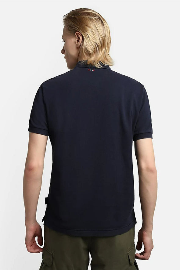 NAPAPIJRI ELBASS SS 4 POLO BLU MARINE