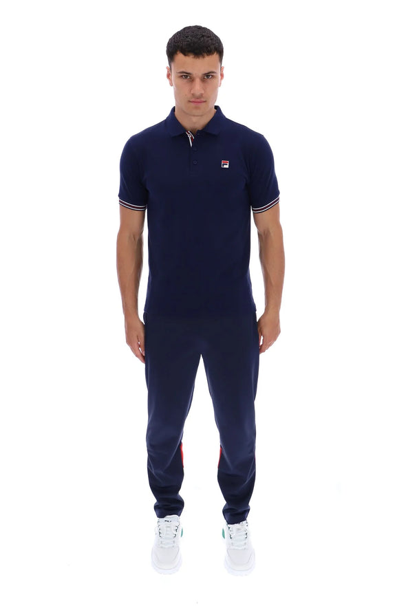 FILA OMARI HERITAGE STRIPE POLO