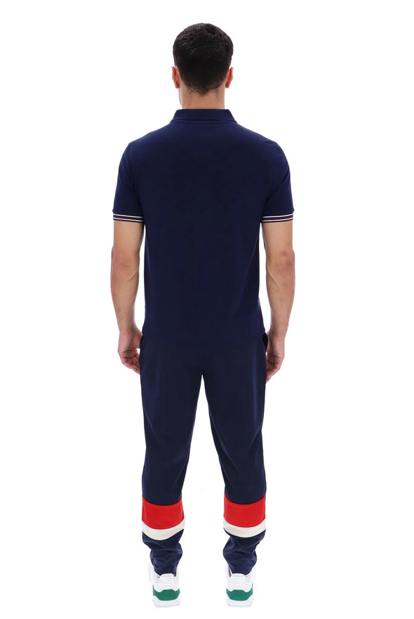 FILA OMARI HERITAGE STRIPE POLO