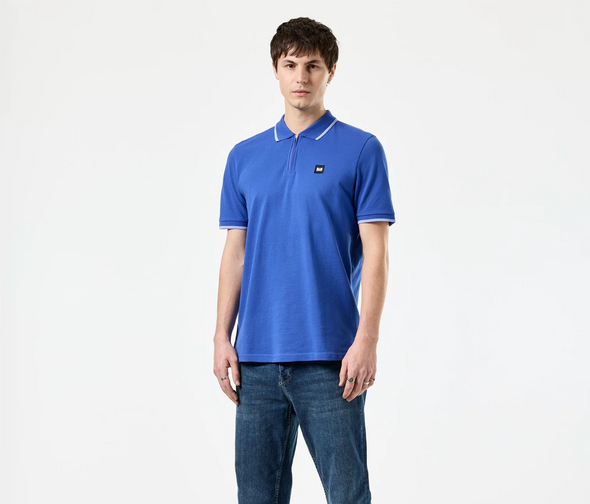 WEEKEND OFFENDER MONTI ZIP POLO TOP