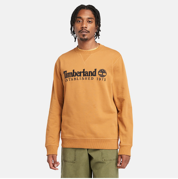 TIMBERLAND EST 1973 LOGO CREW NECK