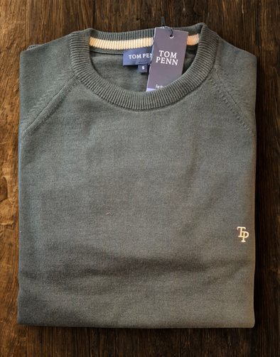 TOM PENN TP-069K CREW NECK JUMPER