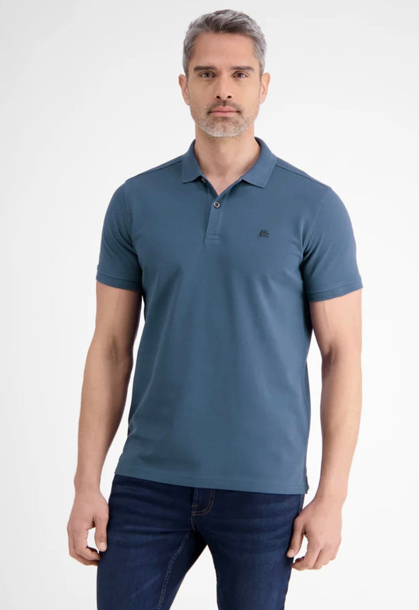 LERROS TWO BUTTON POLO TOP