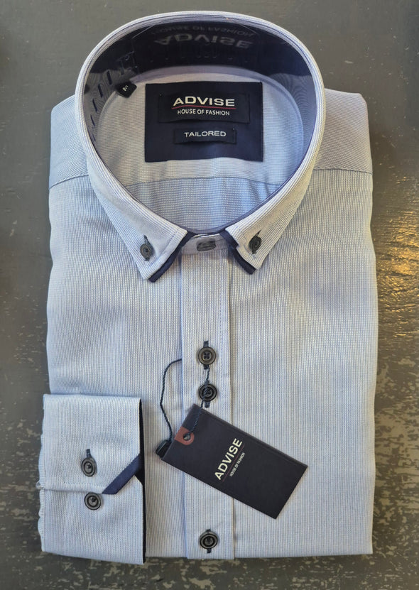 ADVISE DOUBLE COLLAR L/S SHIRT AD-896