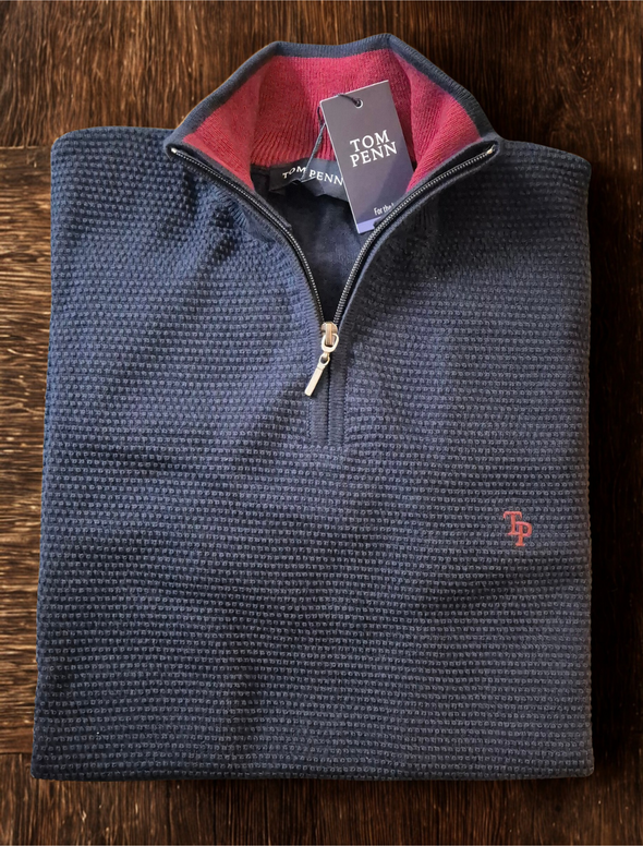 TOM PENN TP-065K 1/4 ZIP JUMPER