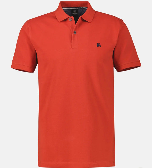 LERROS TWO BUTTON POLO TOP