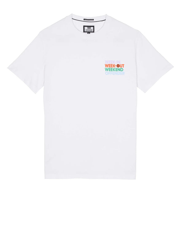 WEEKEND OFFENDER WEEK IN WEEK OUT TEE