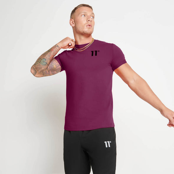 11 DEGREES MUSCLE FIT T-SHIRT
