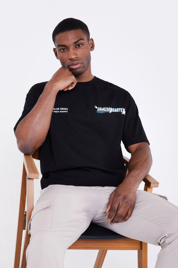 JAMESON CARTER OVERSIZED T-SHIRT PAINT