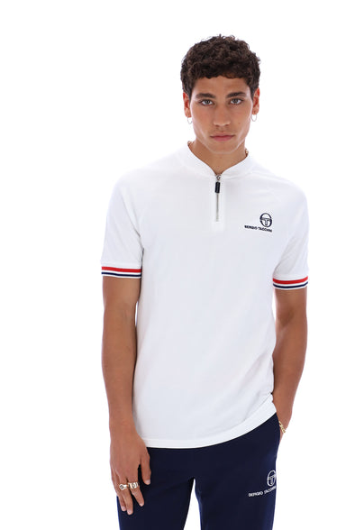 SERGIO TACCHINI BALDO HENLEY ZIP NECK