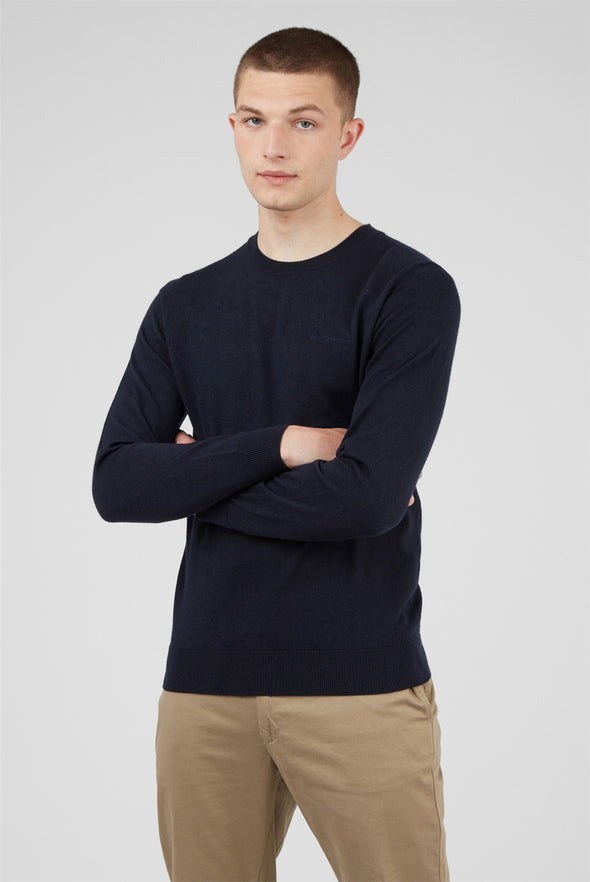 BEN SHERMAN SIGNATURE KNITTED CREW