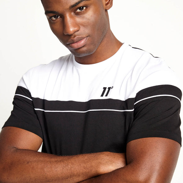 11 DEGREES PIPED CUT AND SEW T-SHIRT