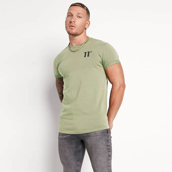 11 DEGREES MUSCLE FIT T-SHIRT