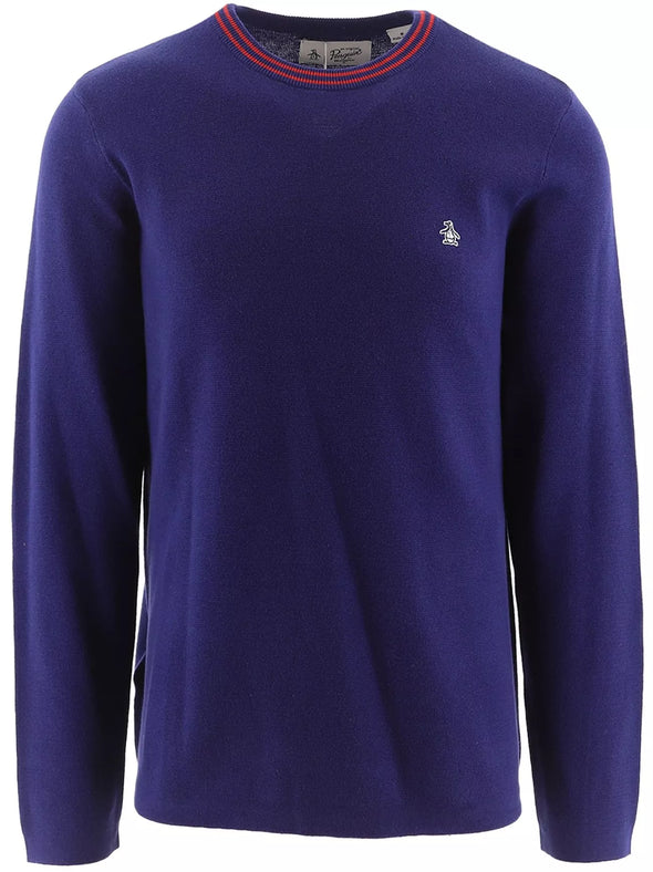 PENGUIN KNIT CREW NECK SWEAT