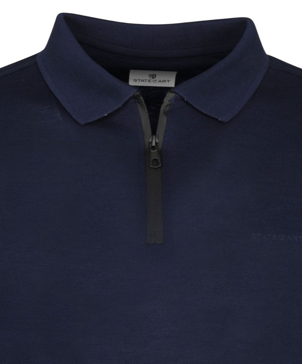 STATE OF ART POLOSHIRT MERCERIZED PIQUE