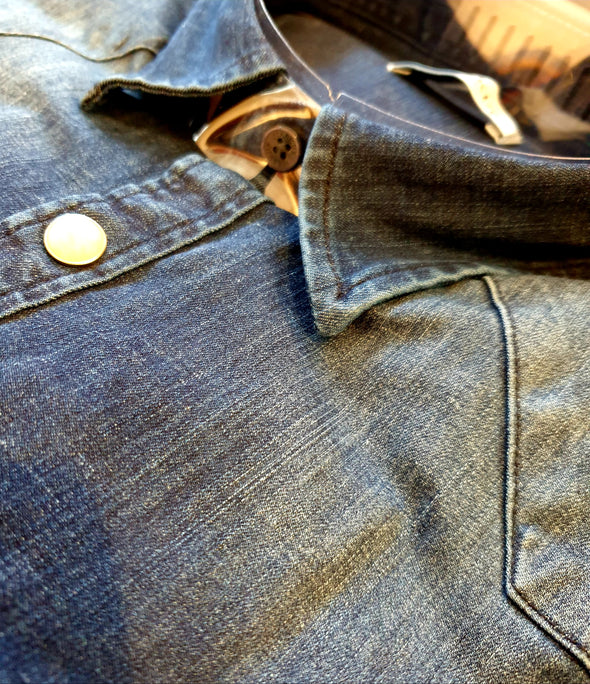 MARKUP SLIM FIT DENIM SHIRT