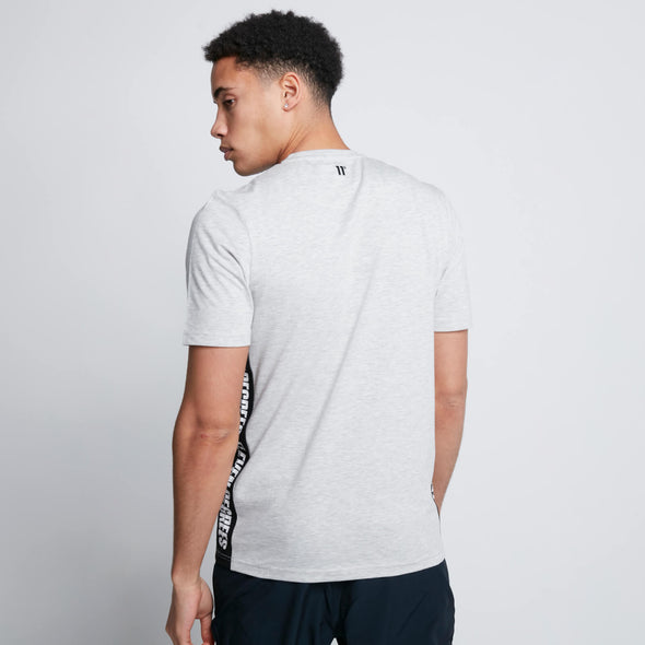 11 DEGREES TEXT PANEL CUT & SEW T-SHIRT