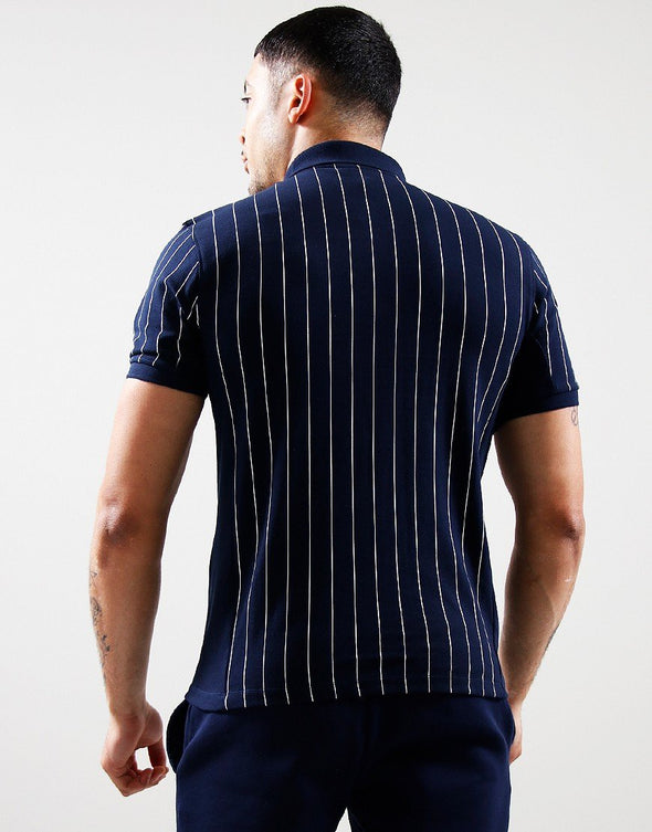 FILA EVO YARN DYE PIN STRIPE POLO