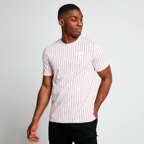 11 DEGREES VERTICAL STRIPE T-SHIRT