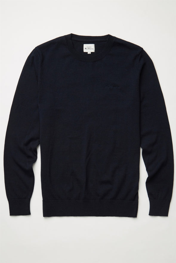 BEN SHERMAN SIGNATURE KNITTED CREW