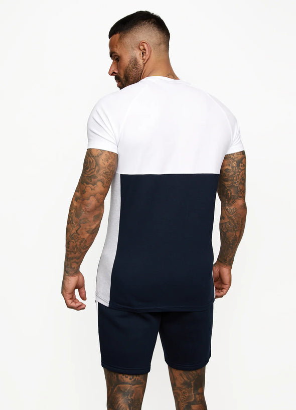 GYM KING CONTRAST PANEL T-SHIRT