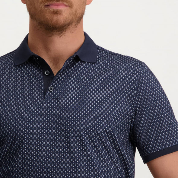 STATE OF ART PRINTED JERSEY POLO