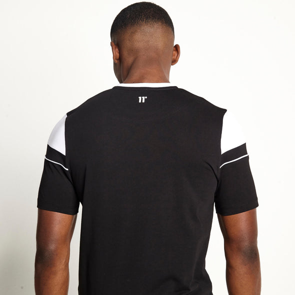 11 DEGREES PIPED CUT AND SEW T-SHIRT