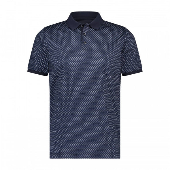 STATE OF ART PRINTED JERSEY POLO