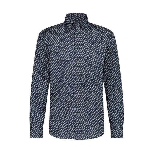 STAE OF ART SHIRT PRINT DARK BLUE/SILVER
